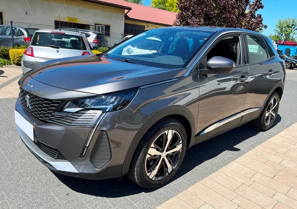 Peugeot 3008 cena 103000 przebieg: 67000, rok produkcji 2021 z Trzebinia małe 191